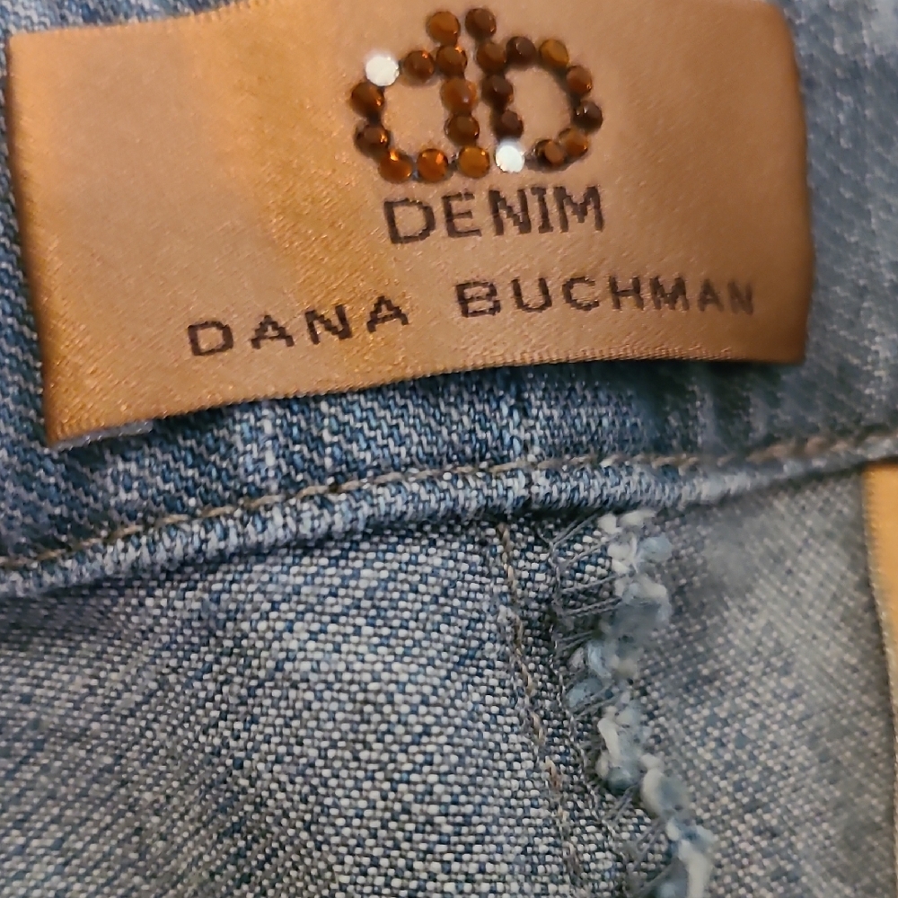 Dana Buchman Light Blue Women's Capris Jeans - Picture 3 of 11